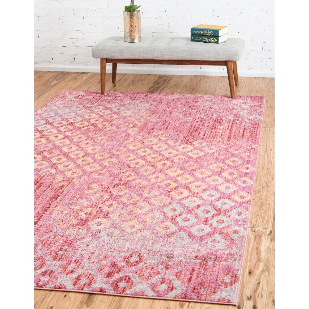 Unique Loom Reflective Rainbow Area Rug - Bed Bath & Beyond - 21451009