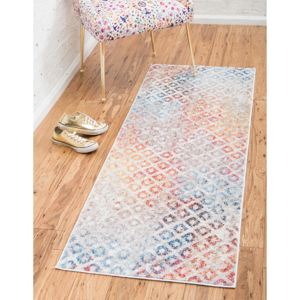 Unique Loom Reflective Rainbow Area Rug - Bed Bath & Beyond - 21451009