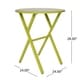 preview thumbnail 2 of 20, Taro Outdoor Bistro Set by Christopher Knight Home