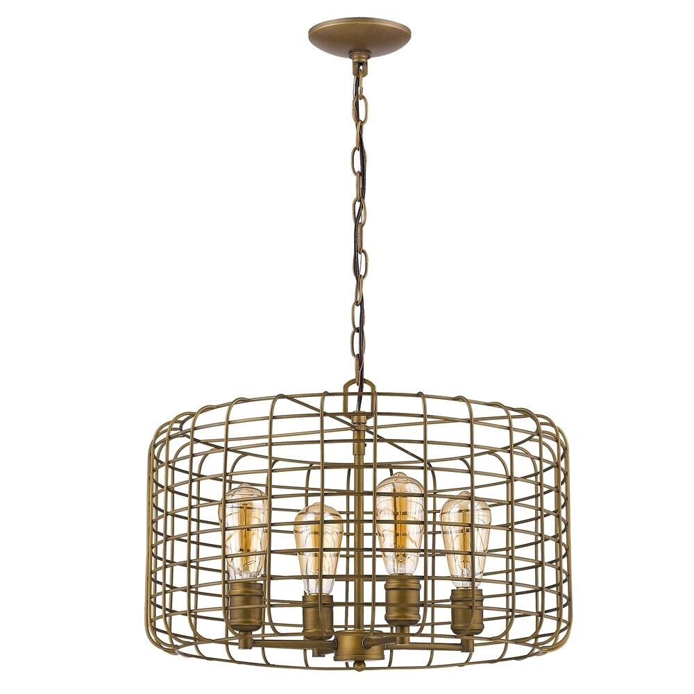 lynden glass round chandelier