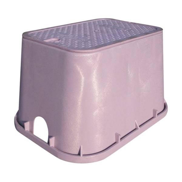 NDS 14 in. L x 19 in. W Rectangular Valve Box with Overlapping Cover