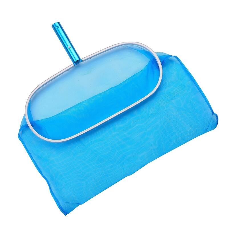 Aluminum Deep Pool Bag Rake with Chemical-Resistant Mesh