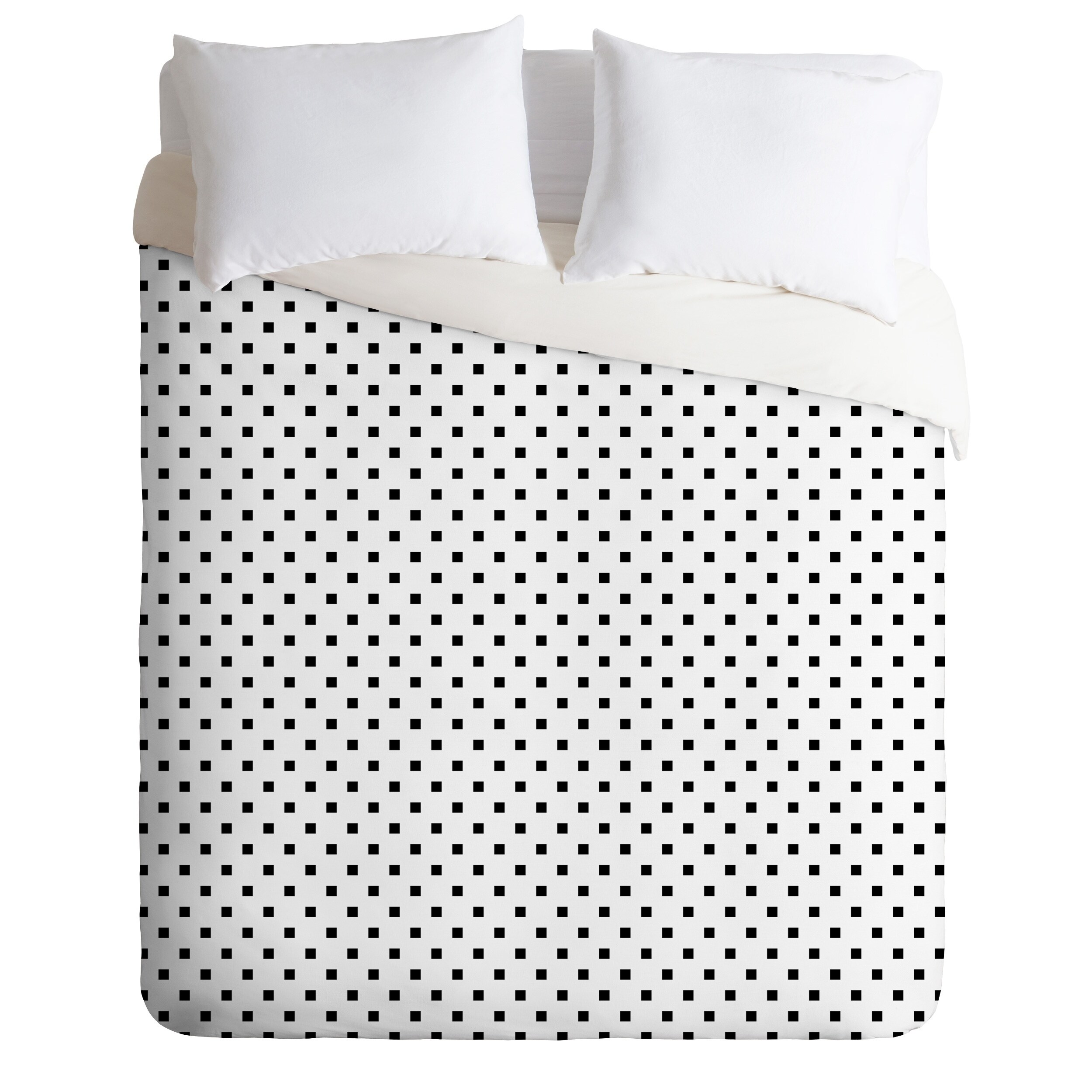 Shop Deny Designs Polka Dot Squares Duvet Cover Set 3 Piece Set