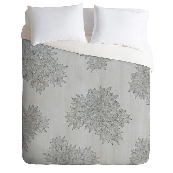 Iveta Abolina Beach Day Gray Duvet Cover Set Overstock 21453946