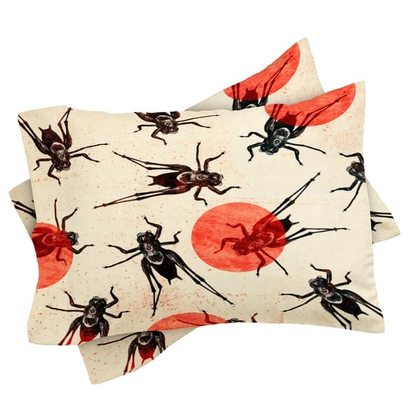 Elisabeth Fredriksson Grasshoppers Duvet Cover Set On Sale Overstock 21454091