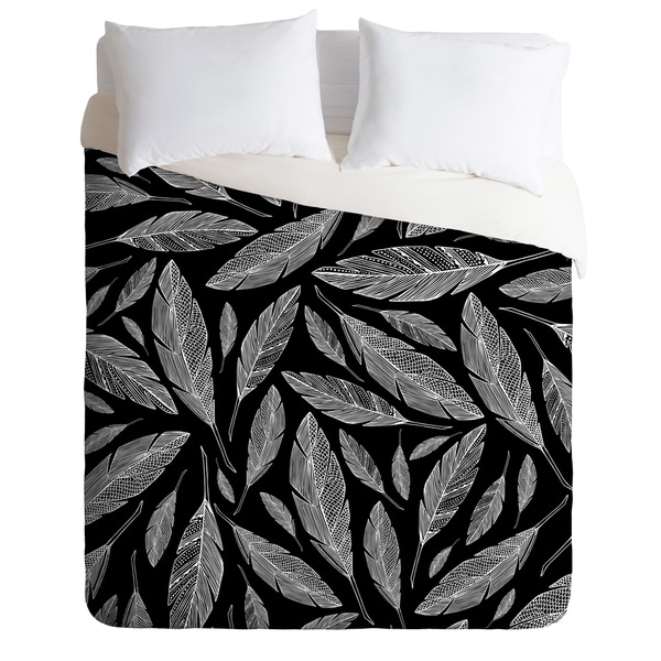 black feather duvet