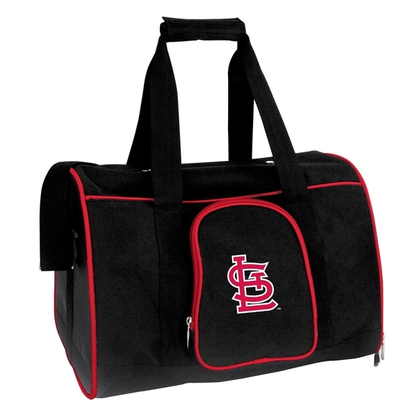 Mlb St Louis Cardinals Pet Carrier Premium 16in Bag