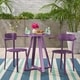 preview thumbnail 11 of 19, Haiti Outdoor Bistro Set by Christopher Knight Home