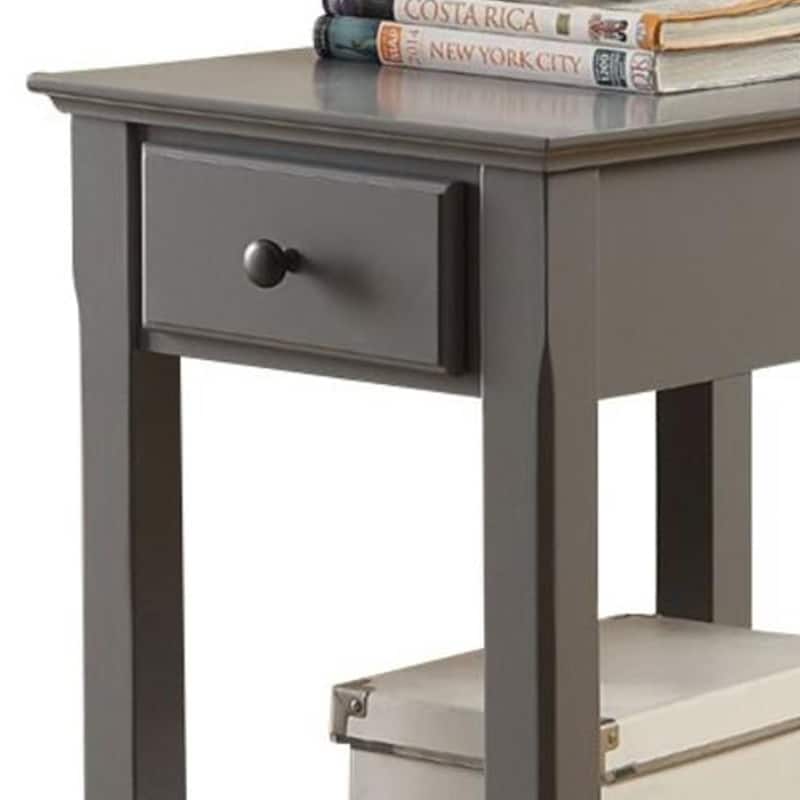 Astonishing Side Table, Gray