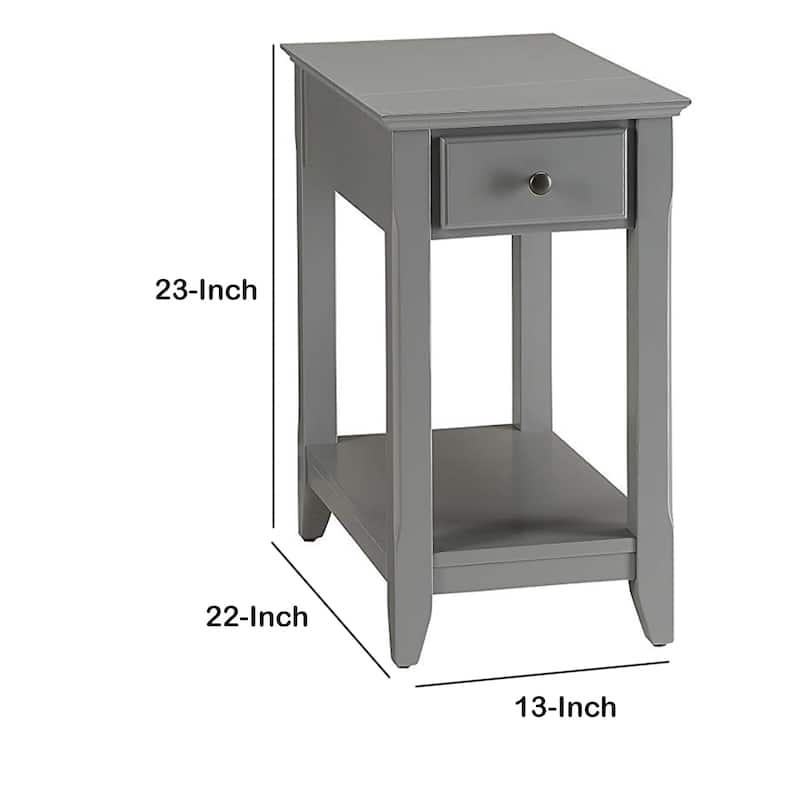 Astonishing Side Table, Gray