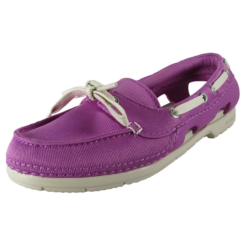 crocs beach line boat shoes