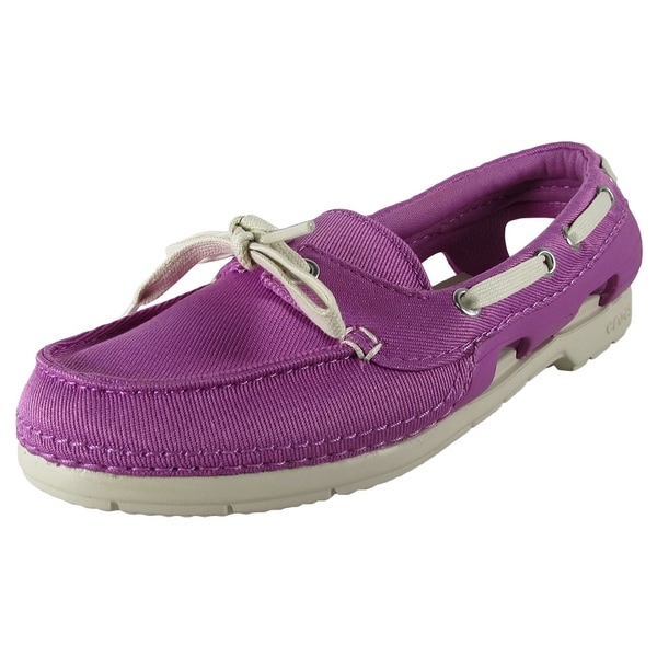 crocs beach line boat shoe womens