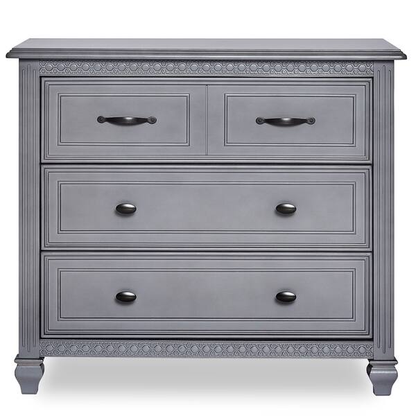 Evolur Madison 3-Drawer Chest, Storm Grey - Bed Bath & Beyond - 21467534