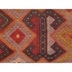 preview thumbnail 2 of 1, Vintage Turkish Kilim Lumber Pillow (16" X 24")