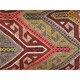 preview thumbnail 2 of 1, Pasargad Vintage Turkish Kilim Lumber Pillow (16" X 24")