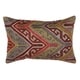 preview thumbnail 1 of 1, Pasargad Vintage Turkish Kilim Lumber Pillow (16" X 24")