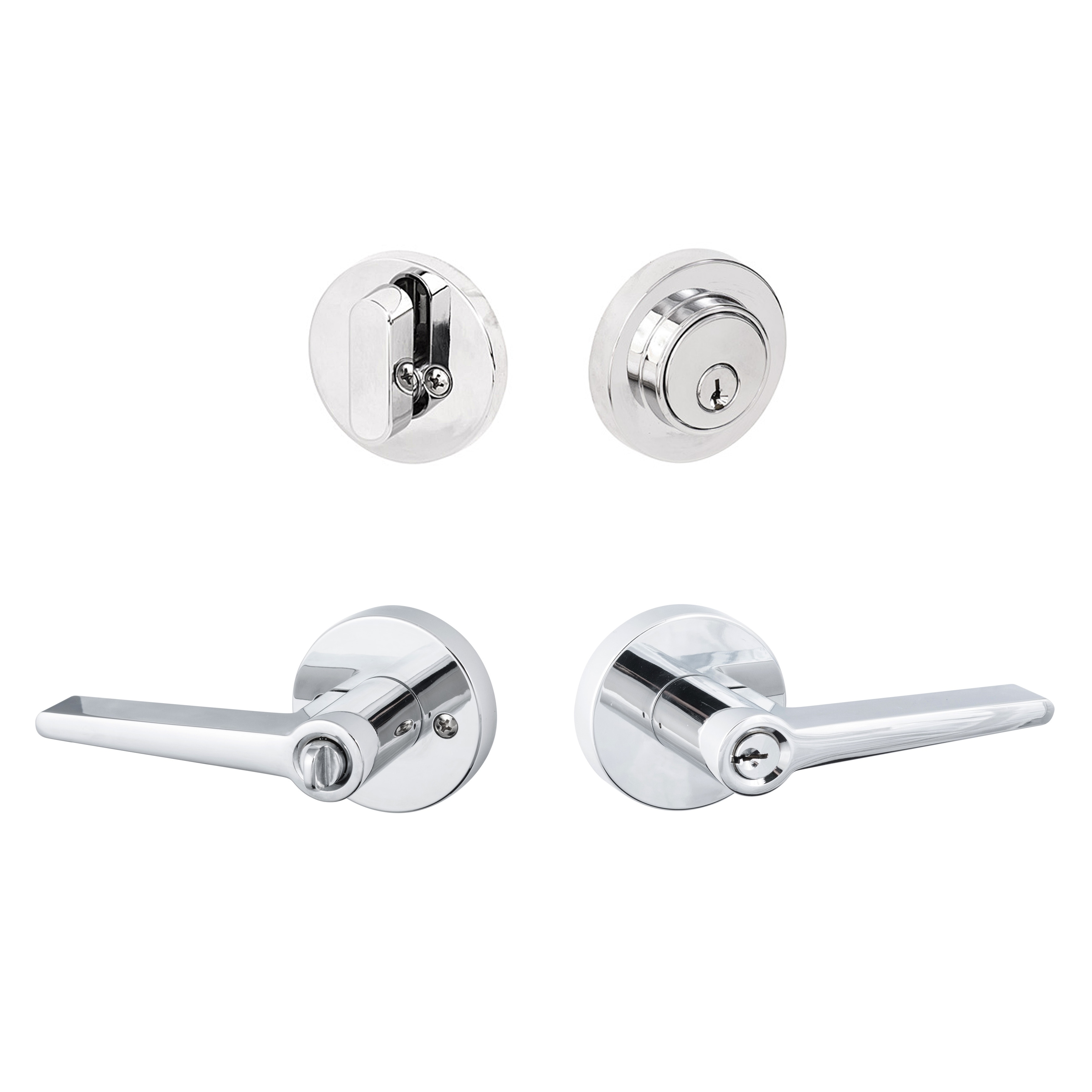 Sure-Loc Basel Round Modern Series Entry Level with Deadbolt