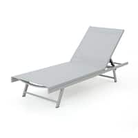 Salton Outdoor Chaise Lounge by Christopher Knight Home