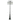 Wentworth Black 3-light Pole Light