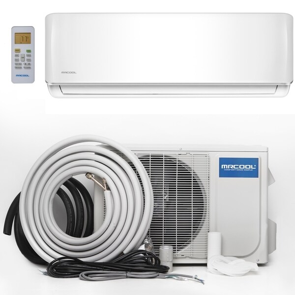MRCOOL Advantage 12,000 BTU 1 Ton Ductless Mini-Split Air Conditioner and Heat Pump - 230V/60 Hz - White