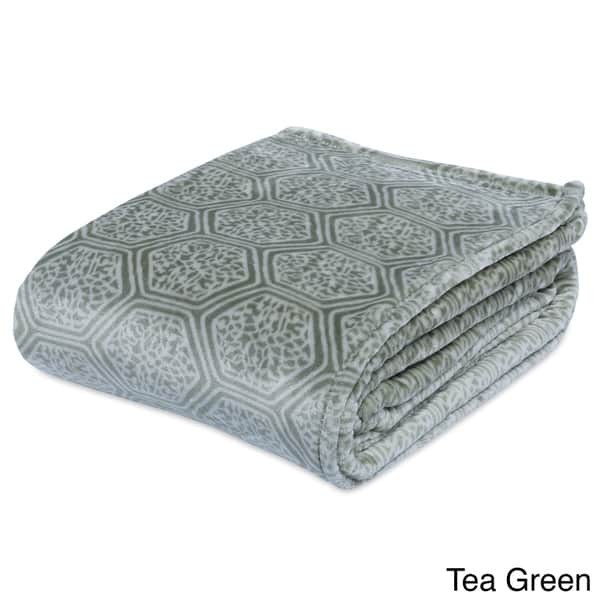Berkshire Blanket Green Garden VelvetLoft® Blanket Bed Bath & Beyond 21471096
