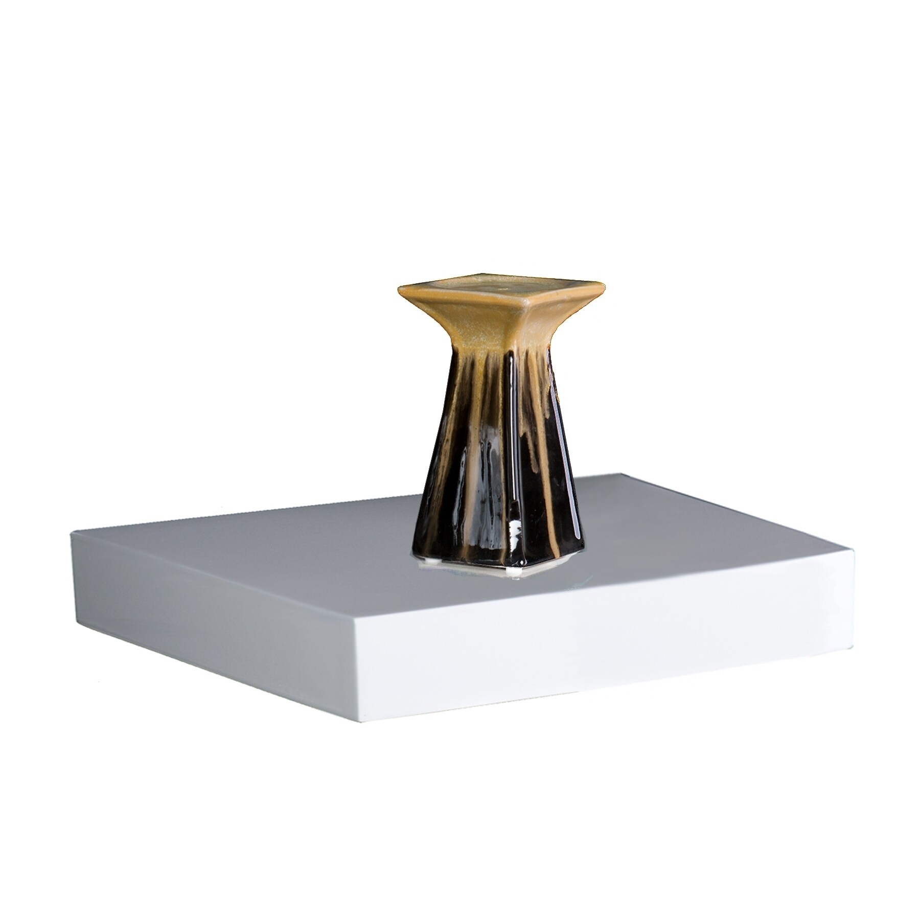 Tampa White Floating Wall Shelf 10 X 10x10 Inch Tampa White Floating Wall Shelf 10