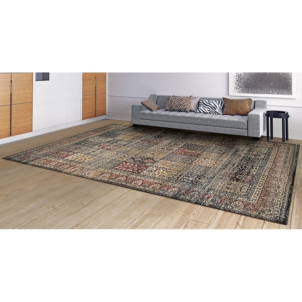 Zahara Column Panel Area Rug