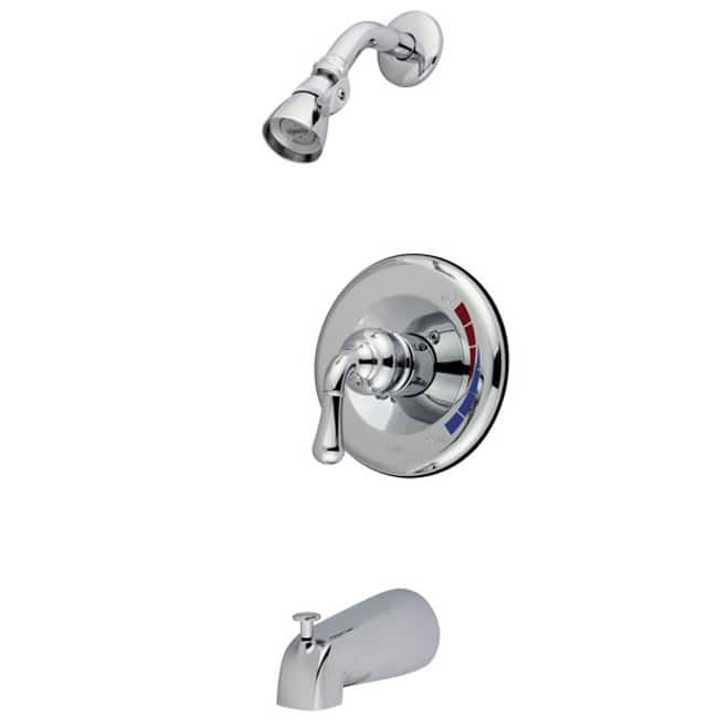 Kingston Brass Chrome Tub and Shower Faucet