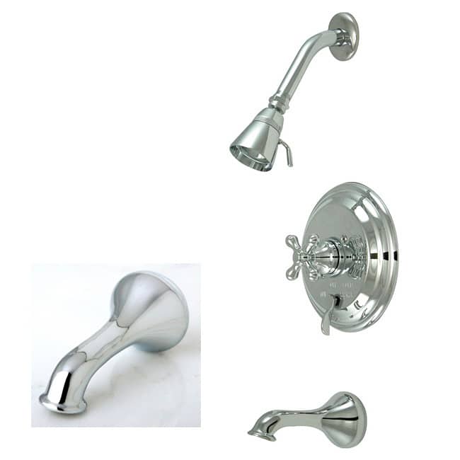 Vintage Tub & Shower Chrome Faucet