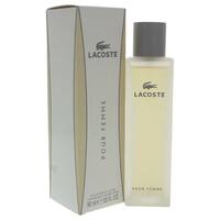 Shop Lacoste Pour Femme Womens 3 Ounce Eau De Parfum Spray Free