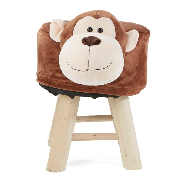 stuffed monkey chair