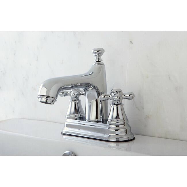 Classic Chrome 4-inch Centerset Bathroom Faucet