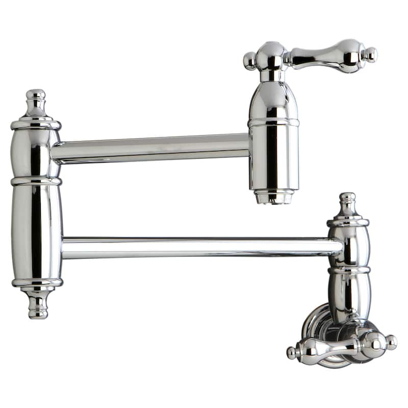 Kingston Brass Kitchen 'Pot Filler' Chrome-plated Faucet
