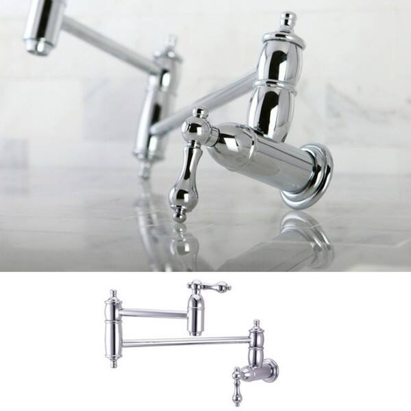 Kingston Brass Kitchen 'Pot Filler' Chrome-plated Faucet