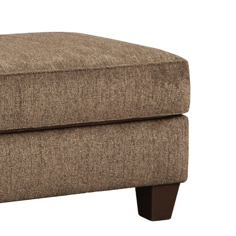 Roundhill Furniture Camero Fabric Cocktail Ottoman