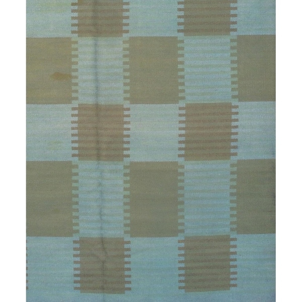 Pasargad DC Scandinavian Design New Zealand Overdyed Wool Rug - 7′3″ × 9'9"