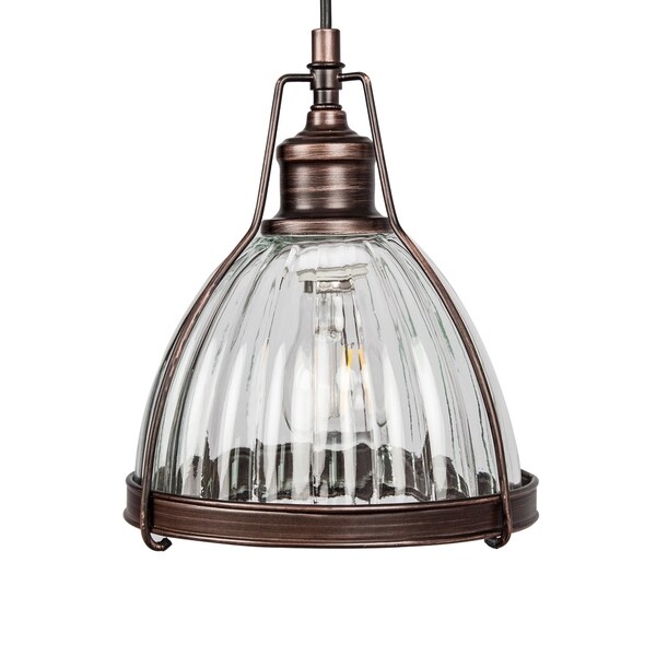 Industrial-style 1-Light Mini Pendant