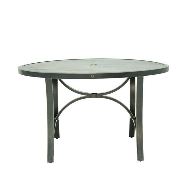 Shop Brazos 48 Inch Patio Aluminum Round Dining Table Free