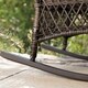 Corvus Salerno Outdoor Wicker Rocking Chair with Cushions - Thumbnail 11