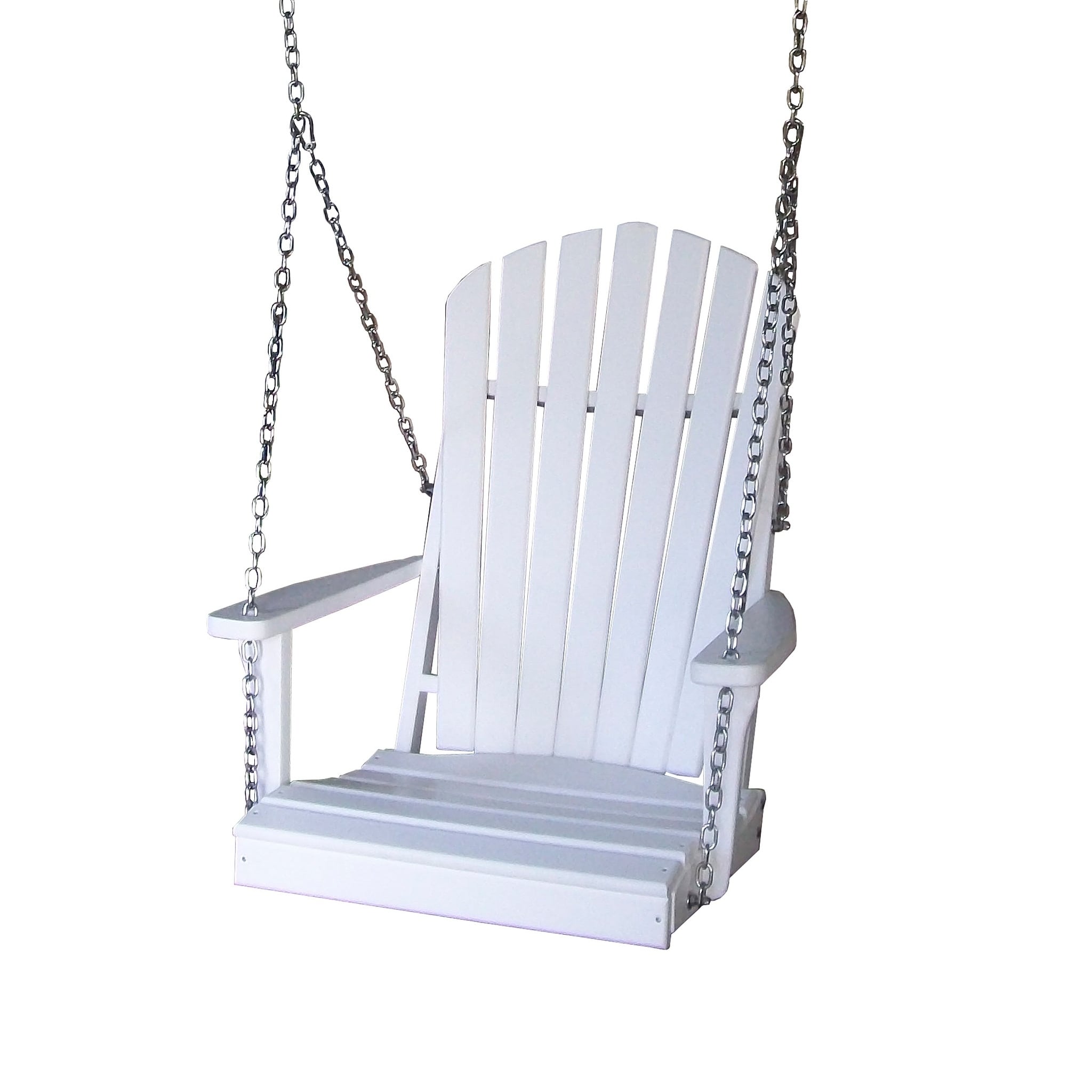 Shop Adirondack Chair Swing In Poly Lumber Overstock 21482925