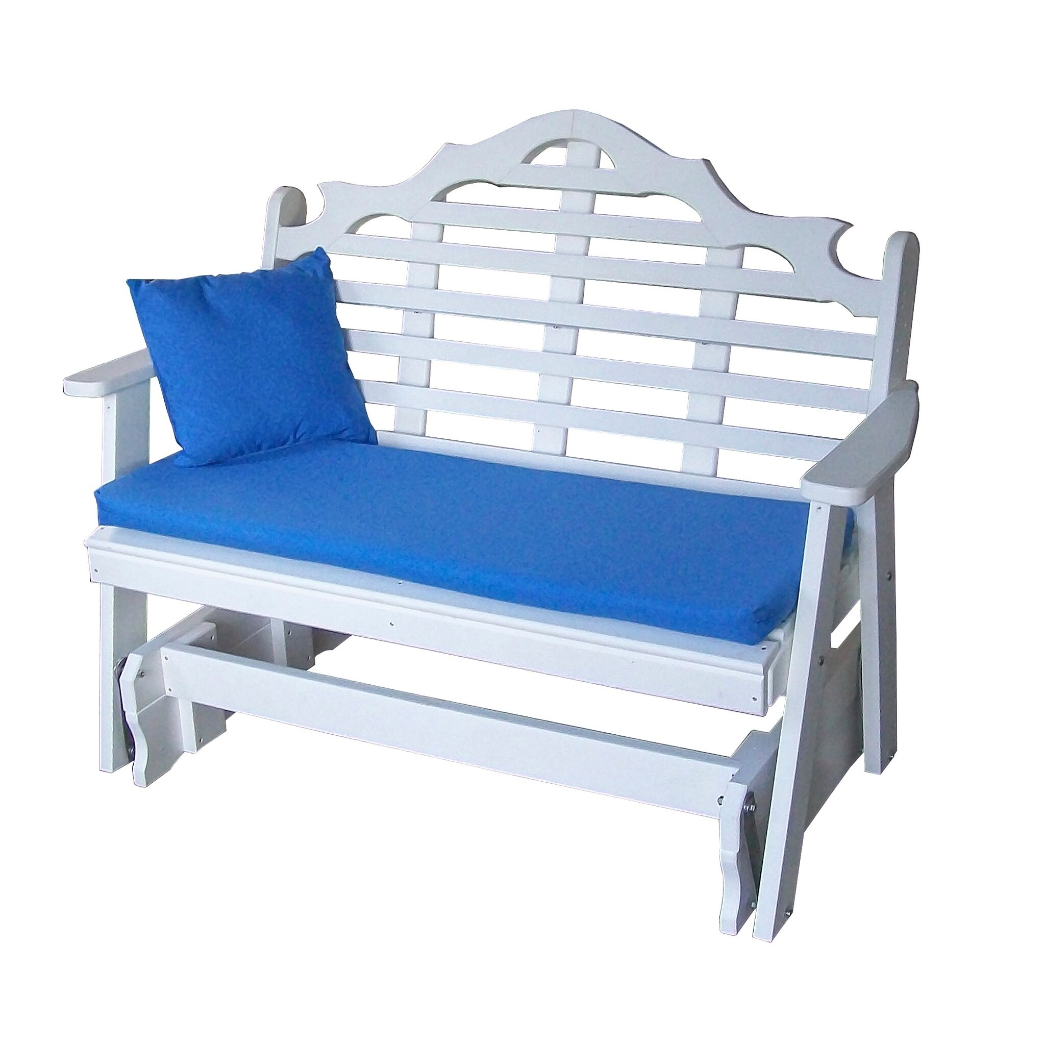 Shop Outdoor 5 Foot Glider In Marlboro Style Recycled Plastic