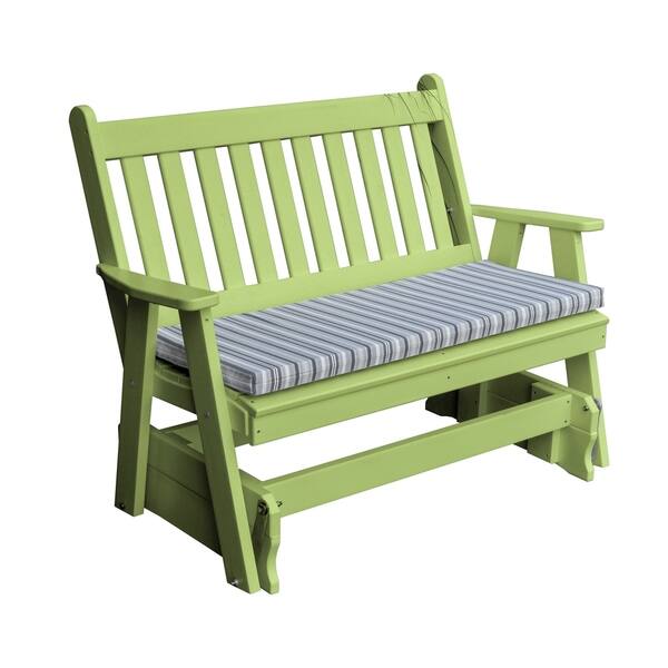 Shop Outdoor 4 Foot Glider In English Tradition Style Recycled