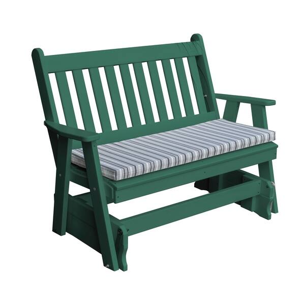 Shop Outdoor 4 Foot Glider In English Tradition Style Recycled