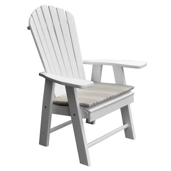 Shop Upright Adirondack Chair in Poly Lumber - Overstock - 21482966