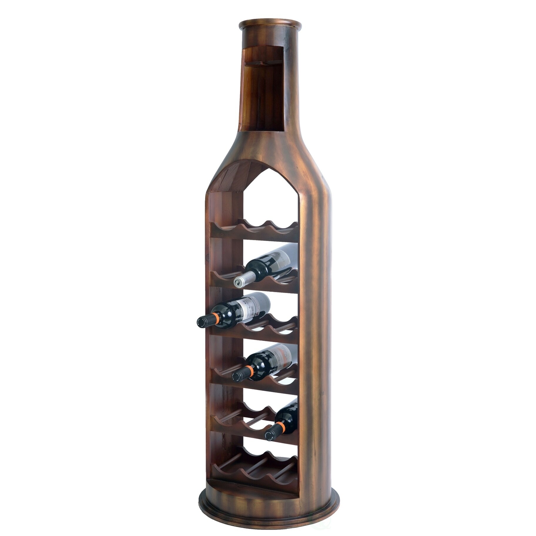 l shaped wine rack