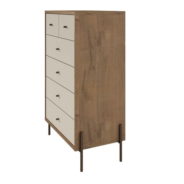 Shop Joy 48 43 Inch Tall Dresser With 6 Full Extension Drawers