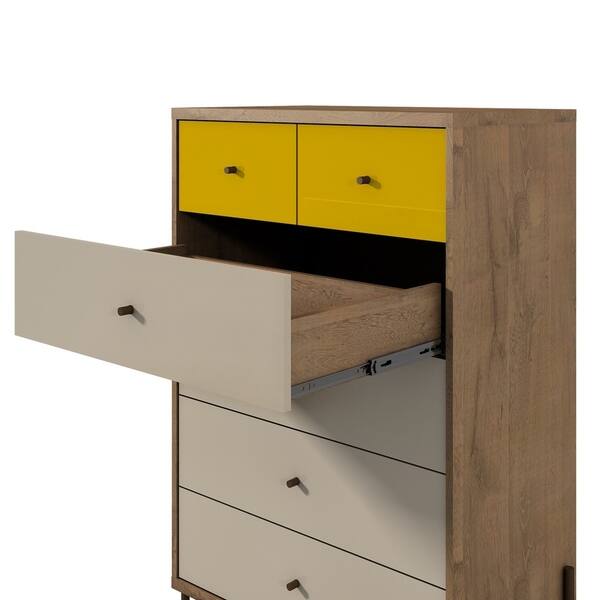 Joy 48 43 Inch Tall Dresser With 6 Full Extension Drawers On Sale Overstock 21484047