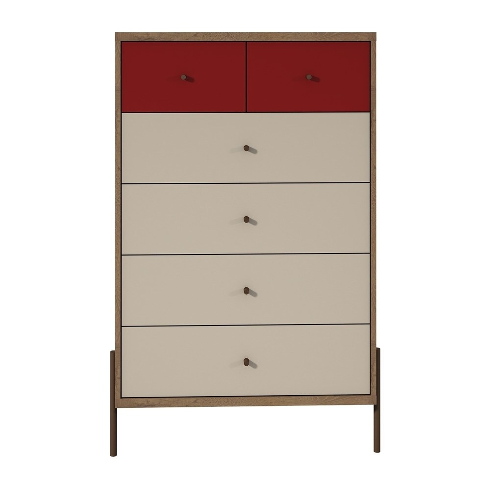 Joy 48 43 Inch Tall Dresser With 6 Full Extension Drawers 6 Drawer