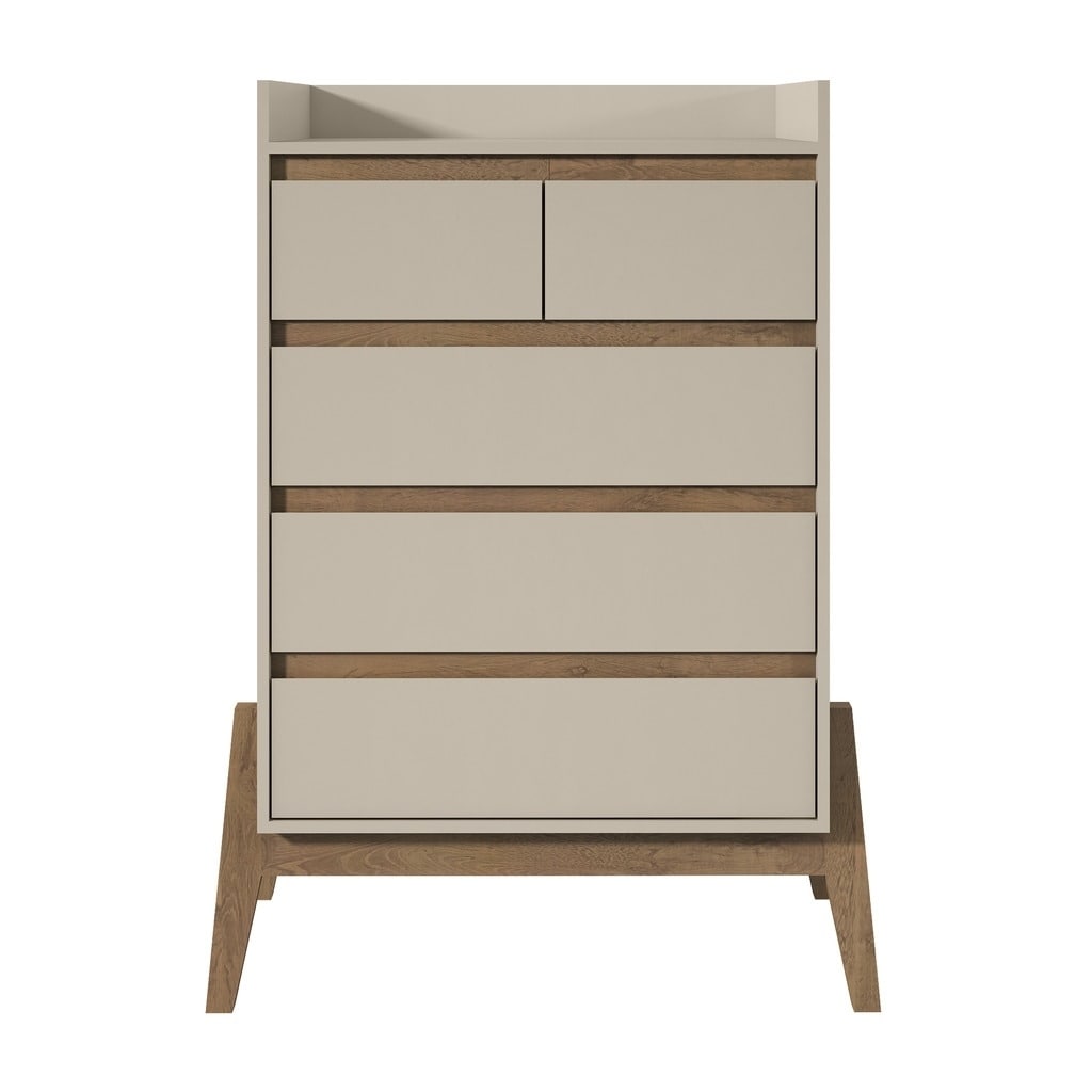 Shop Essence 48 23 Inch Tall Dresser With 5 Full Extension Drawers