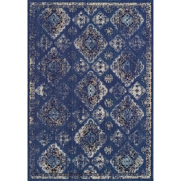Couristan Vintage Ferahan Denim Area Rug - 6'6" x 9'6"